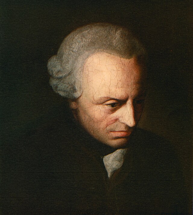 Immanuel Kant (c) Wikimedia Commons